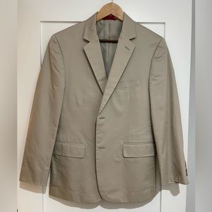 Alfani Summer Suit - Tan - 40S, 32W, 28Inseam